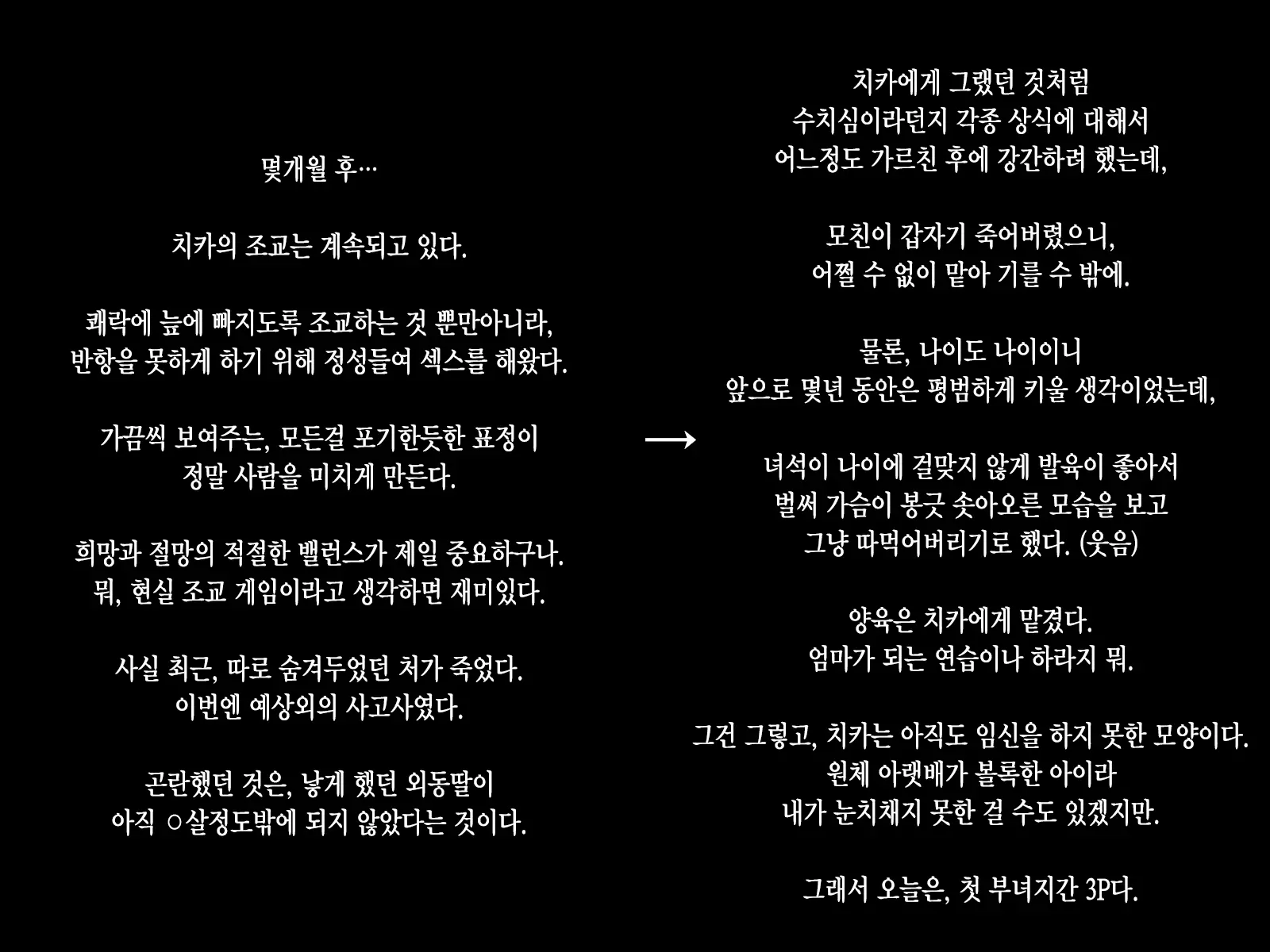 Tsuma Ga Shinda Node, Musume De Seiyoku Shori Suru Koto Ni Shita. | 아내가 죽어버려서, 딸로 성욕처리하기로 했다.